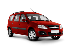 Lada Largus 5 мест Цвет: Красный Огненно-красный