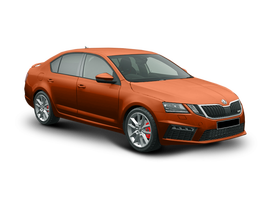 Skoda Octavia RS Цвет: Rio Red (красный, металлик)
